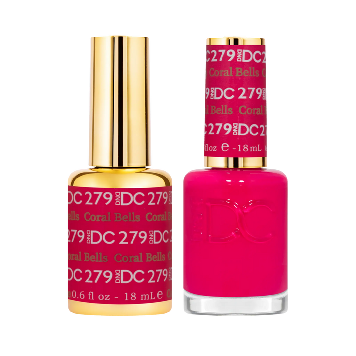 DND DC Gel &amp; Lacquer Duo - Coral Bells 