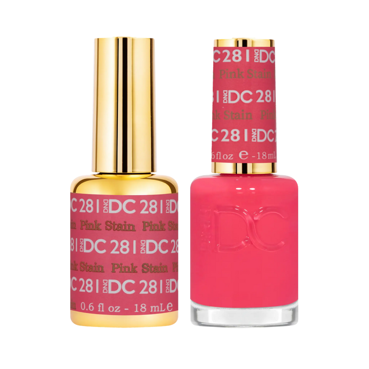 DND DC Gel &amp; Lacquer Duo - Pink Stain 