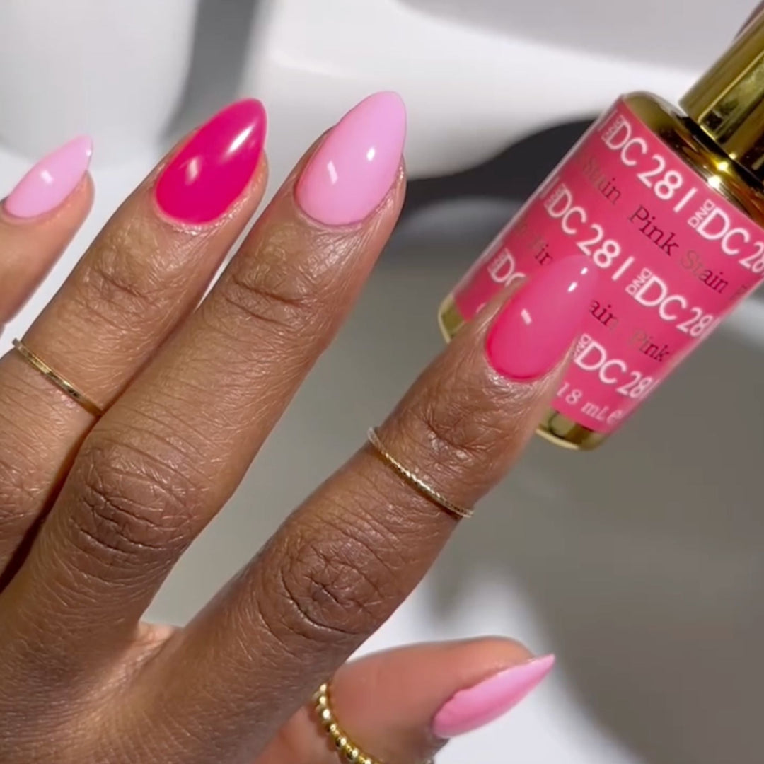 DND DC Gel &amp; Lacquer Duo - Pink Stain 