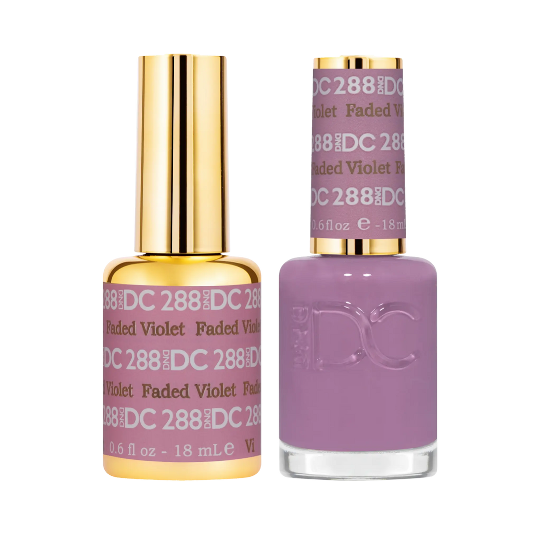 DND DC Gel &amp; Lacquer Duo - Faded Violet 