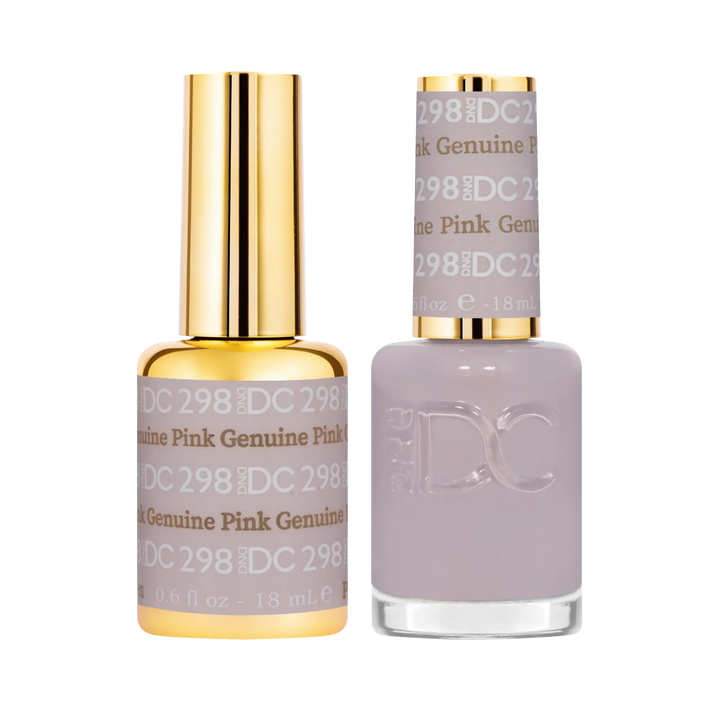 DND DC Gel &amp; Lacquer Duo - Genuine Pink 