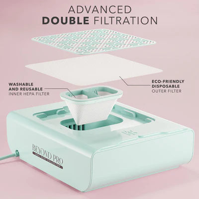 KIARA SKY -BEYOND PRO NAIL DUST COLLECTOR - BLUE/TEAL