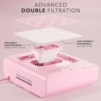 KIARA SKY -BEYOND PRO NAIL DUST COLLECTOR - PINK