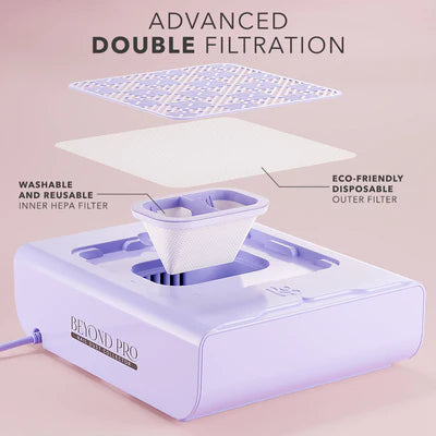 KIARA SKY -BEYOND PRO NAIL DUST COLLECTOR - PURPLE