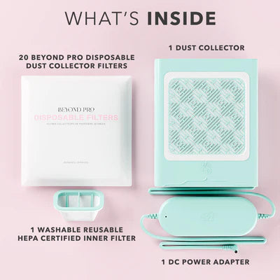 KIARA SKY -BEYOND PRO NAIL DUST COLLECTOR - BLUE/TEAL