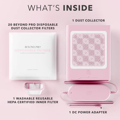 KIARA SKY -BEYOND PRO NAIL DUST COLLECTOR - PINK