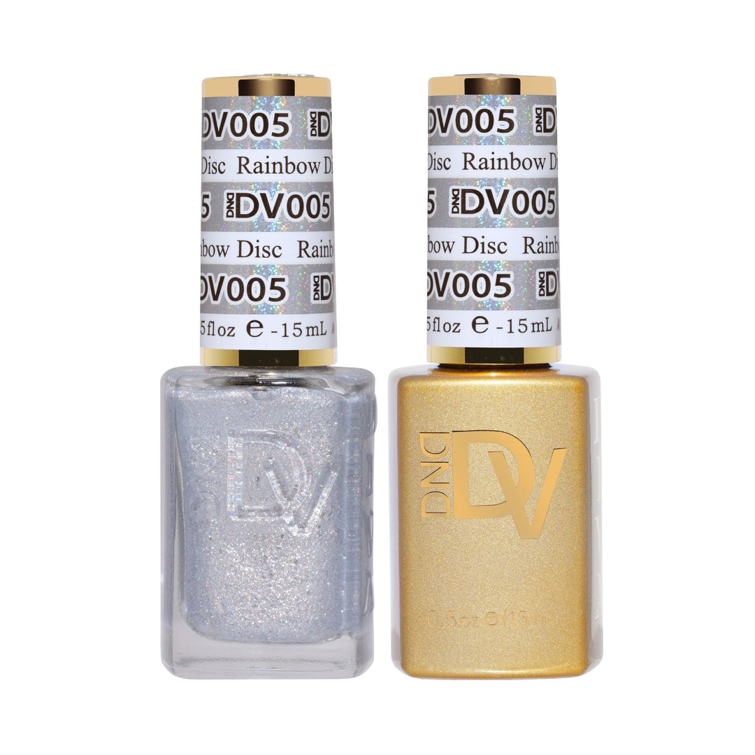 DND DIVA Gel &amp; Lacquer Duo - Rainbow Disco 