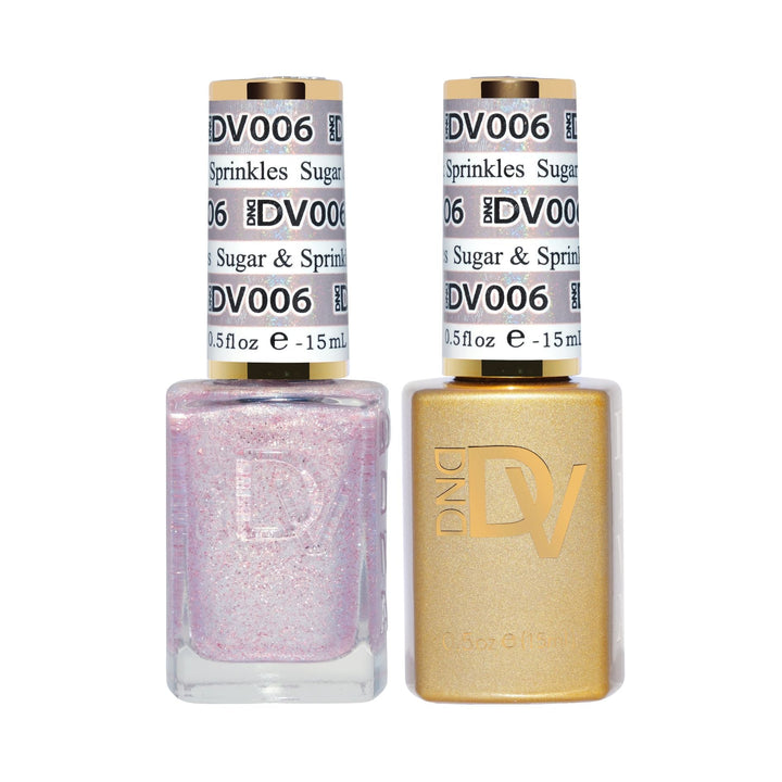 DND DIVA Gel &amp; Lacquer Duo - Sugar &amp; Sprinkles 