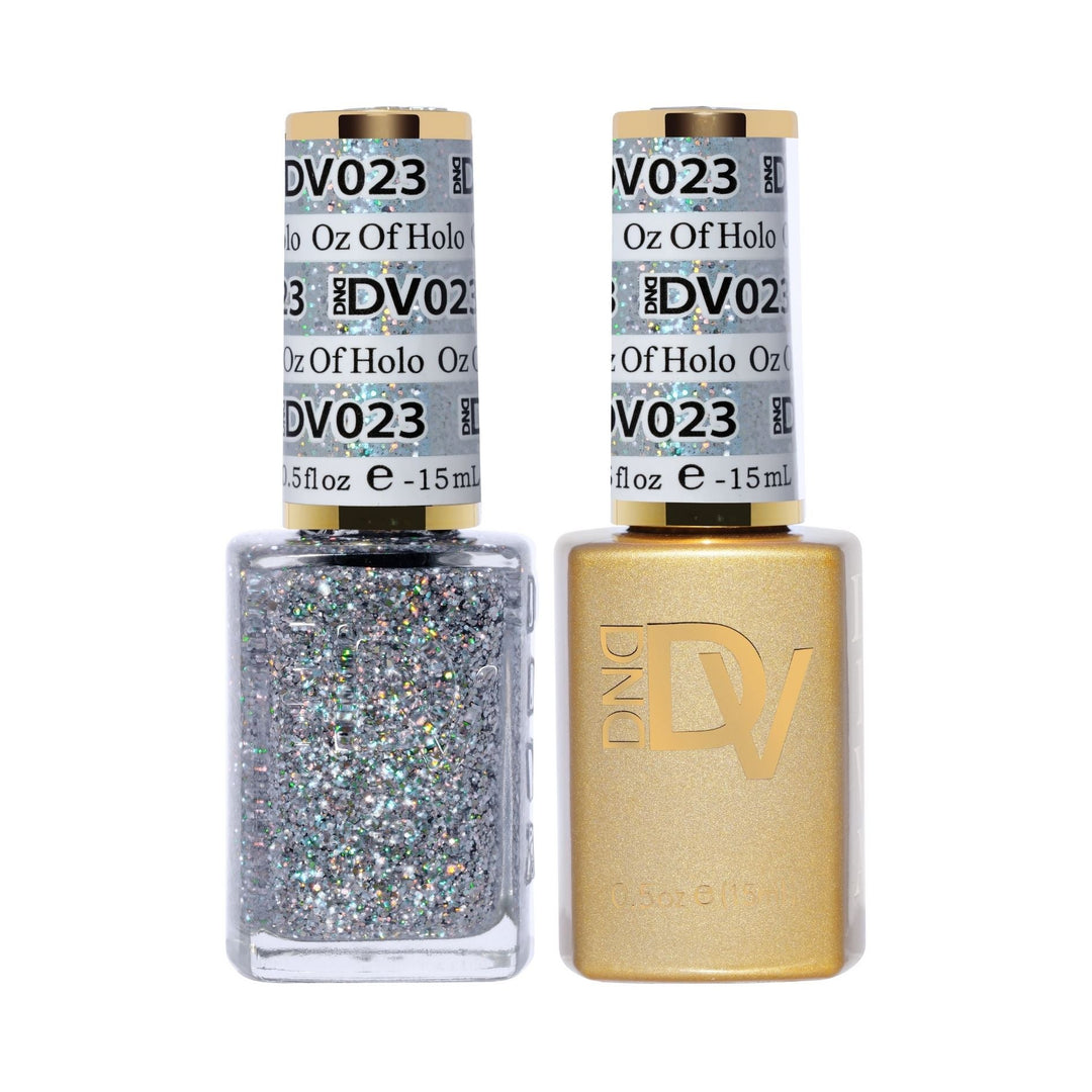 DND DIVA Gel &amp; Lacquer Duo - Oz Of Holo 