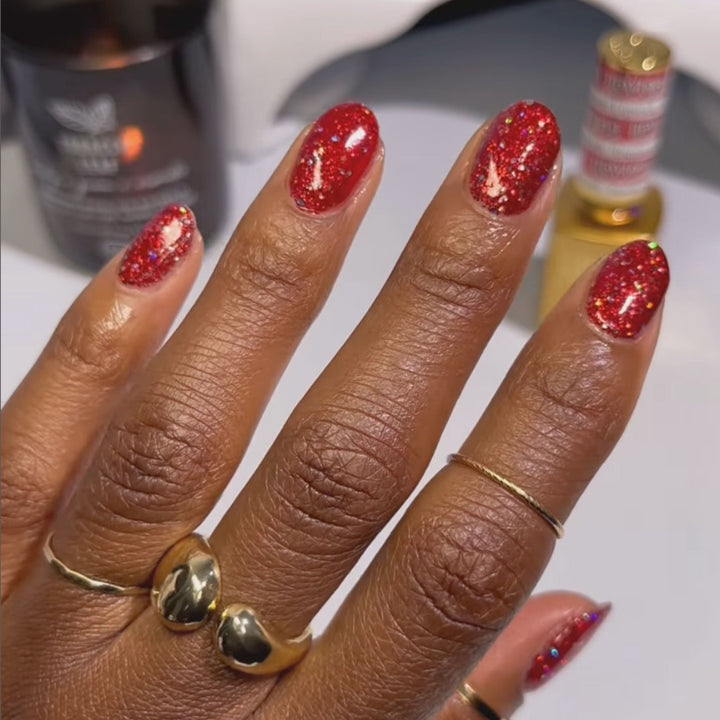 DND DIVA Gel &amp; Lacquer Duo - Sequin Lipstick 