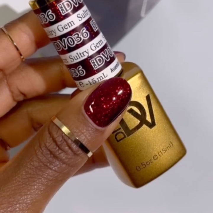 DND DIVA Gel &amp; Lacquer Duo - Sultry Gem 