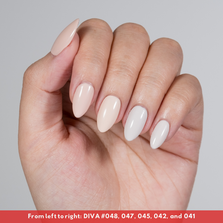 DND DIVA Gel &amp; Lacquer Duo - Gourmet Nude 