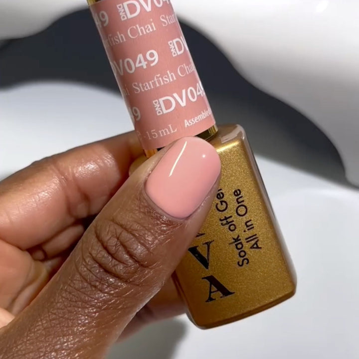 DND DIVA Gel &amp; Lacquer Duo - Starfish Chai 