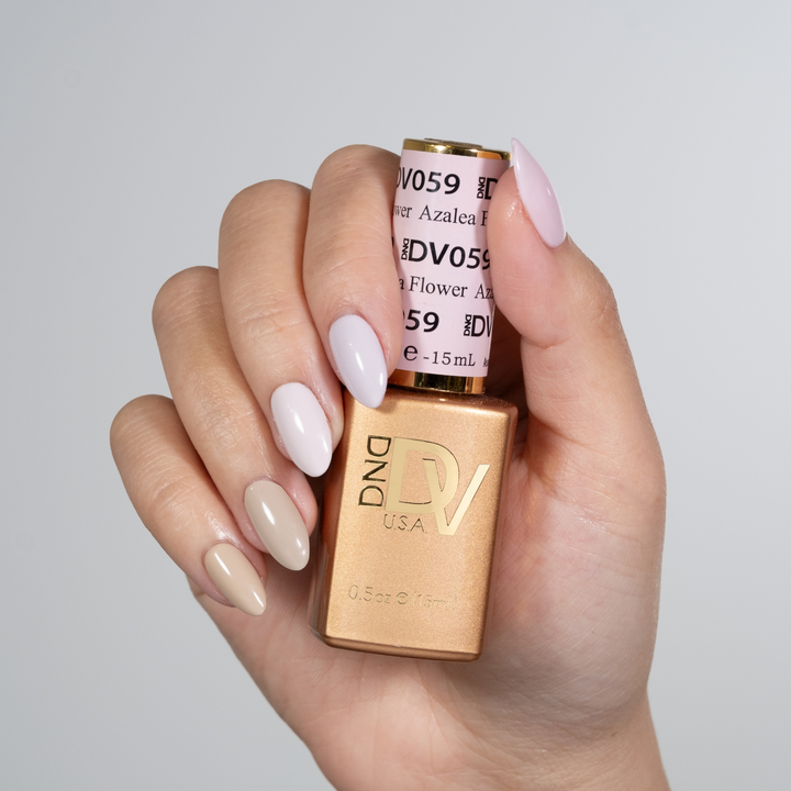 DND DIVA Gel &amp; Lacquer Duo - Azalea Flower 