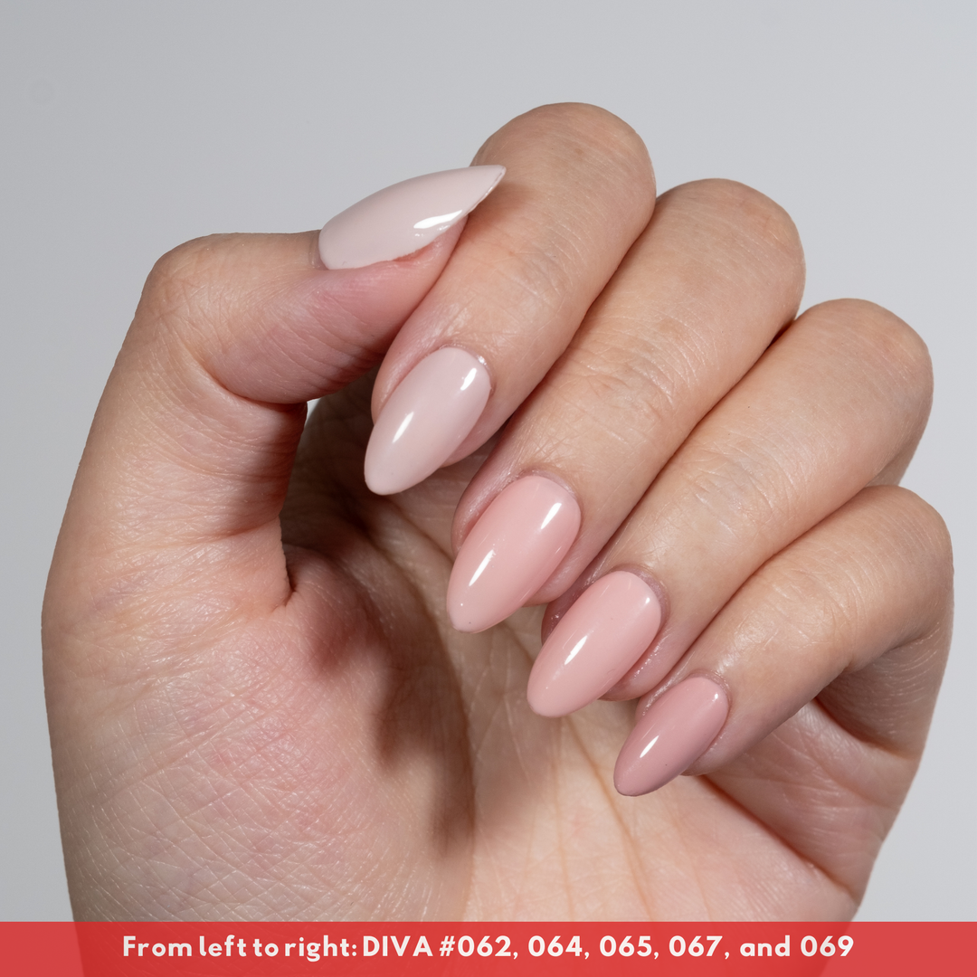DND DIVA Gel &amp; Lacquer Duo - Beige Sand 