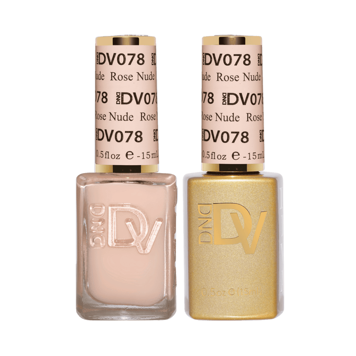 DND DIVA Gel &amp; Lacquer Duo - Rose Nude 