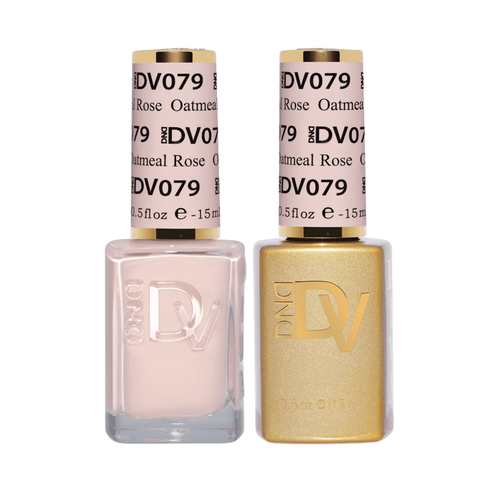 DND DIVA Gel &amp; Lacquer Duo - Oatmeal Rose 