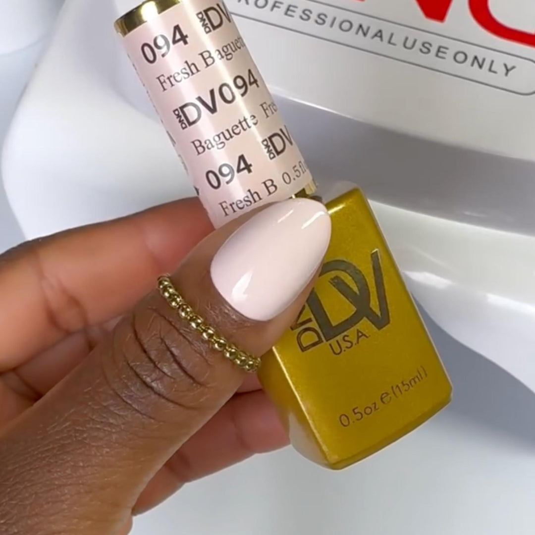 DND DIVA Gel &amp; Lacquer Duo - French Baguette 