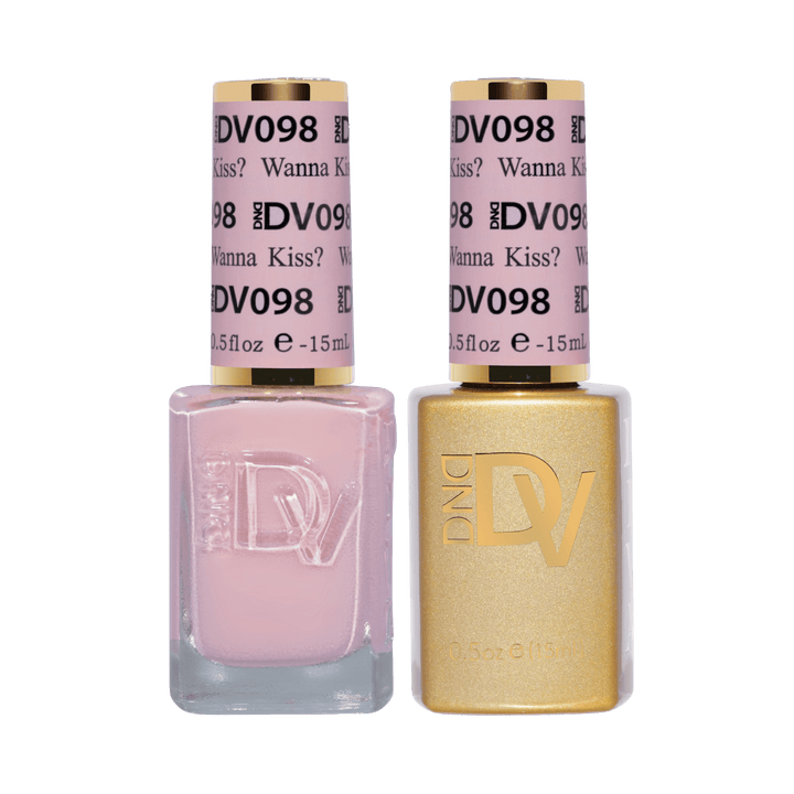 DND DIVA Gel &amp; Lacquer Duo - Wanna Kiss? 