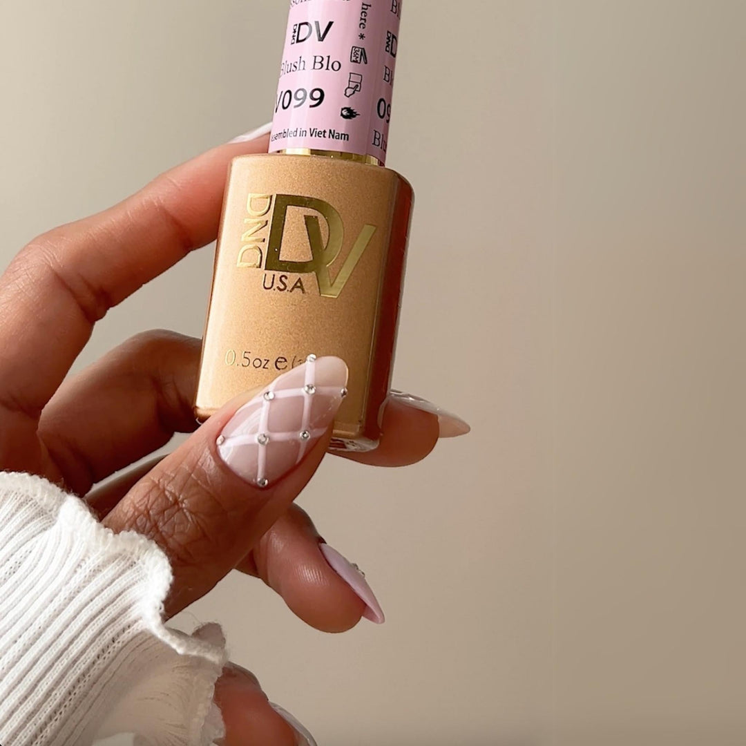 DND DIVA Gel &amp; Lacquer Duo - Blush Blossom 