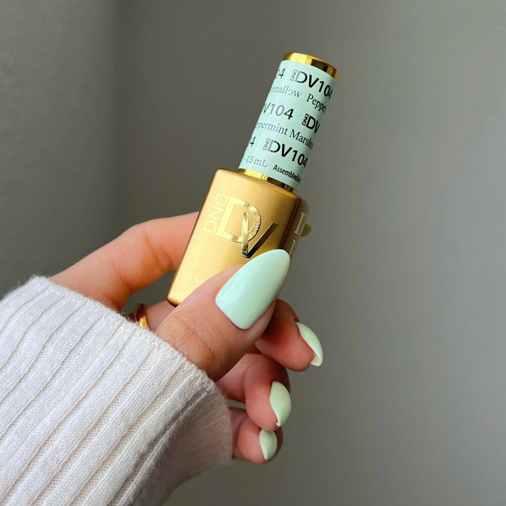 DND DIVA Gel &amp; Lacquer Duo - Peppermint Marshmallow 