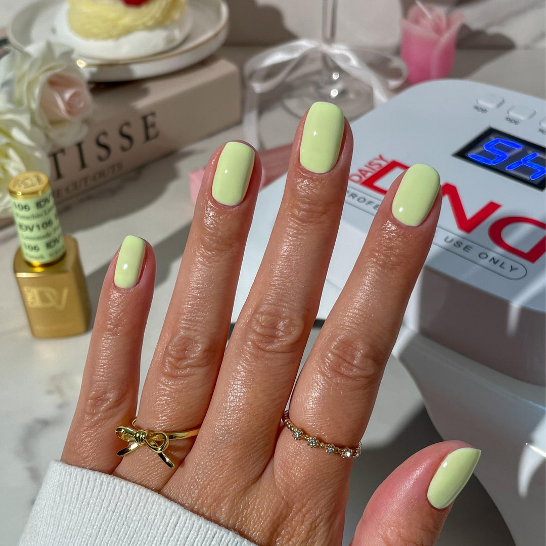 DND DIVA Gel &amp; Lacquer Duo - Pistachio Lemondade 