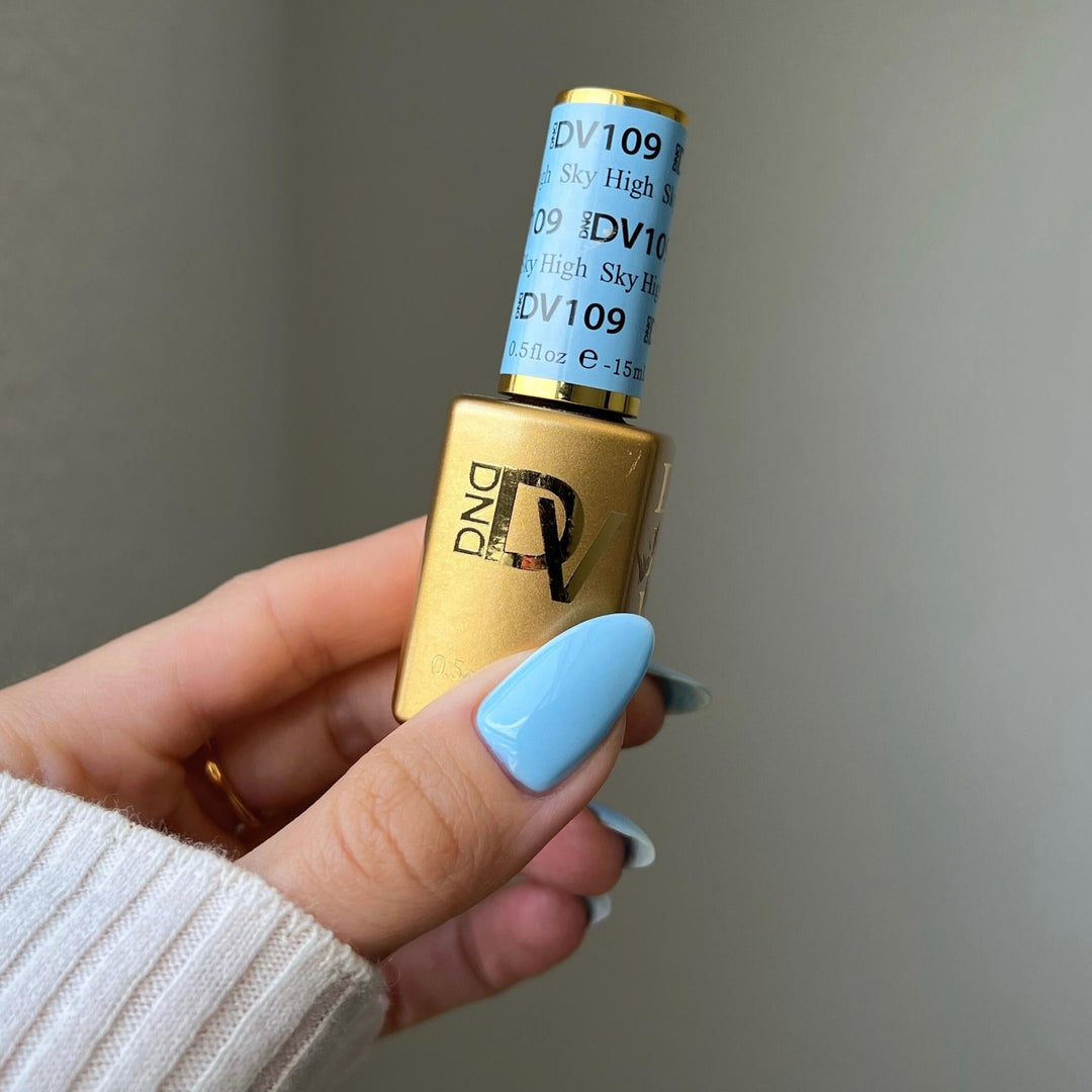 DND DIVA Gel &amp; Lacquer Duo - Sky High 