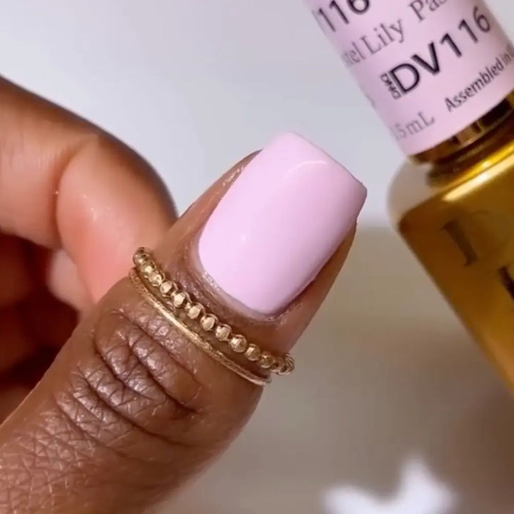 DND DIVA Gel &amp; Lacquer Duo - Pastel Lily 