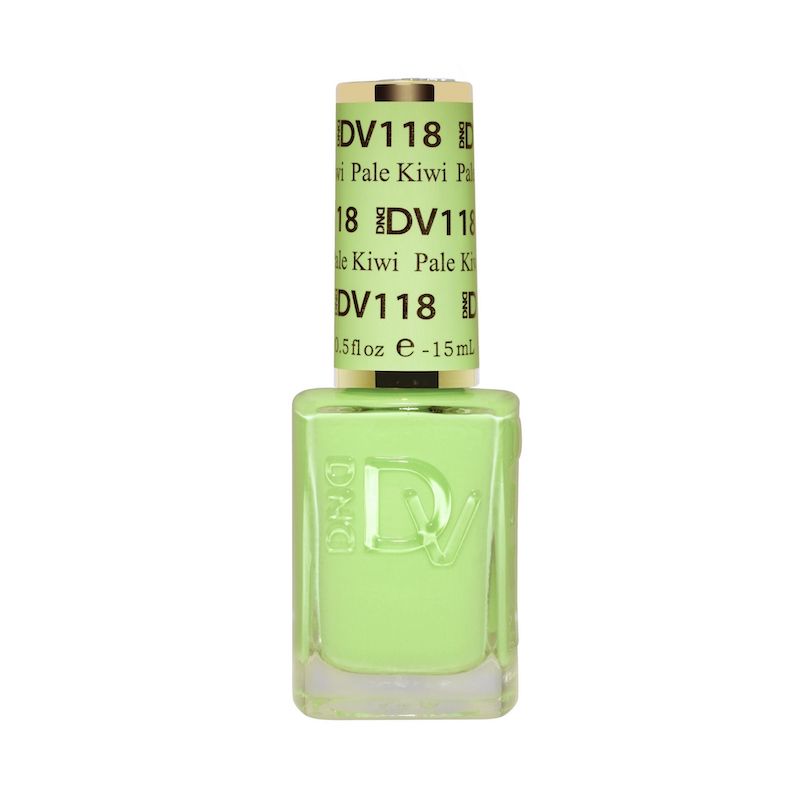 DND DIVA Gel &amp; Lacquer Duo - Pale Kiwi 