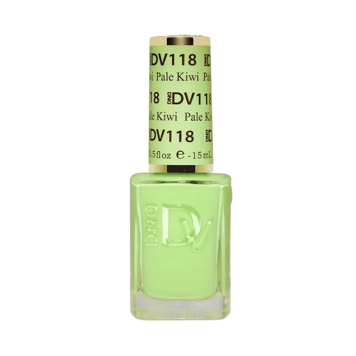 DND DIVA Gel &amp; Lacquer Duo - Pale Kiwi 