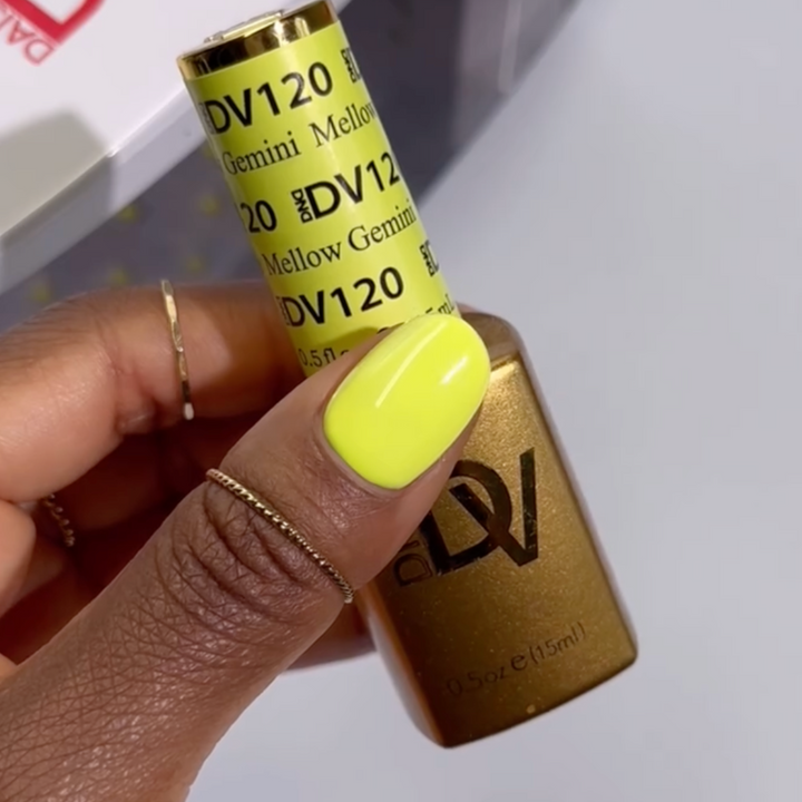 DND DIVA Gel &amp; Lacquer Duo - Mellow Gemini 