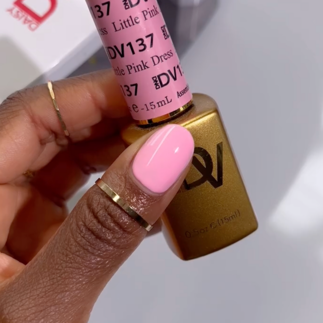 DND DIVA Gel &amp; Lacquer Duo - Little Pink Dress 