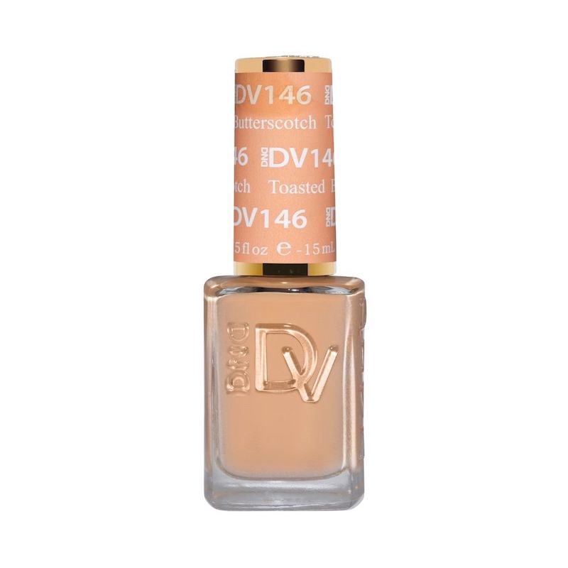 DND DIVA Gel &amp; Lacquer Duo - Toasted Butterscotch 