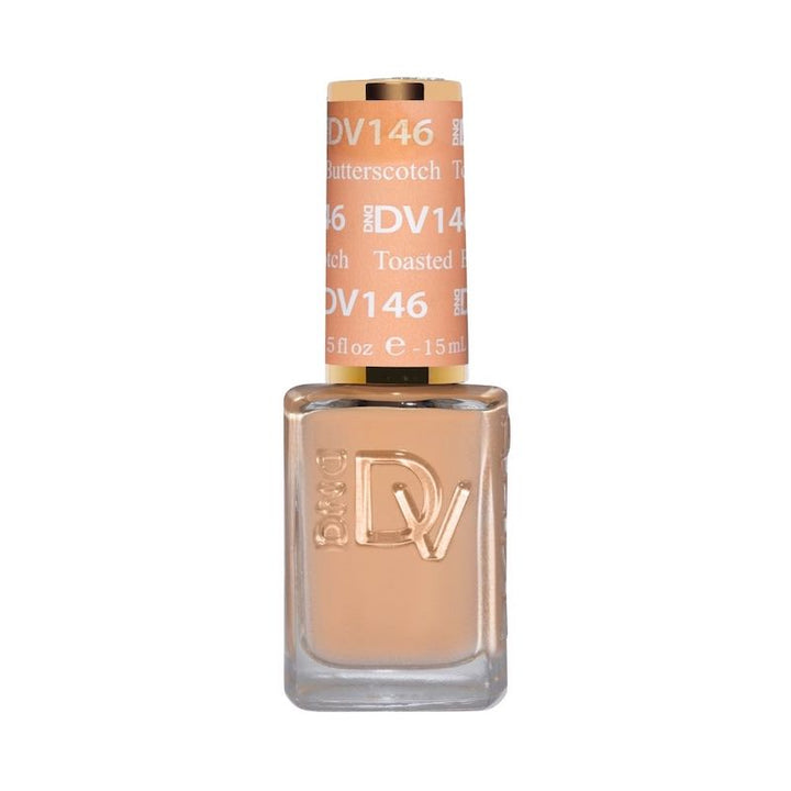 DND DIVA Gel &amp; Lacquer Duo - Toasted Butterscotch 