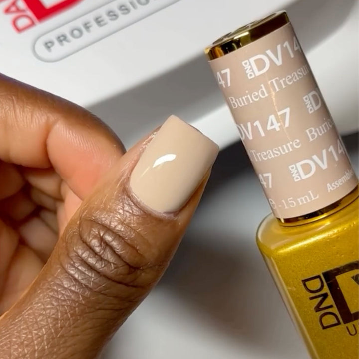 DND DIVA Gel &amp; Lacquer Duo - Buried Treasure 