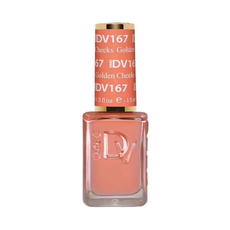 DND DIVA Gel &amp; Lacquer Duo - Golden Cheeks 