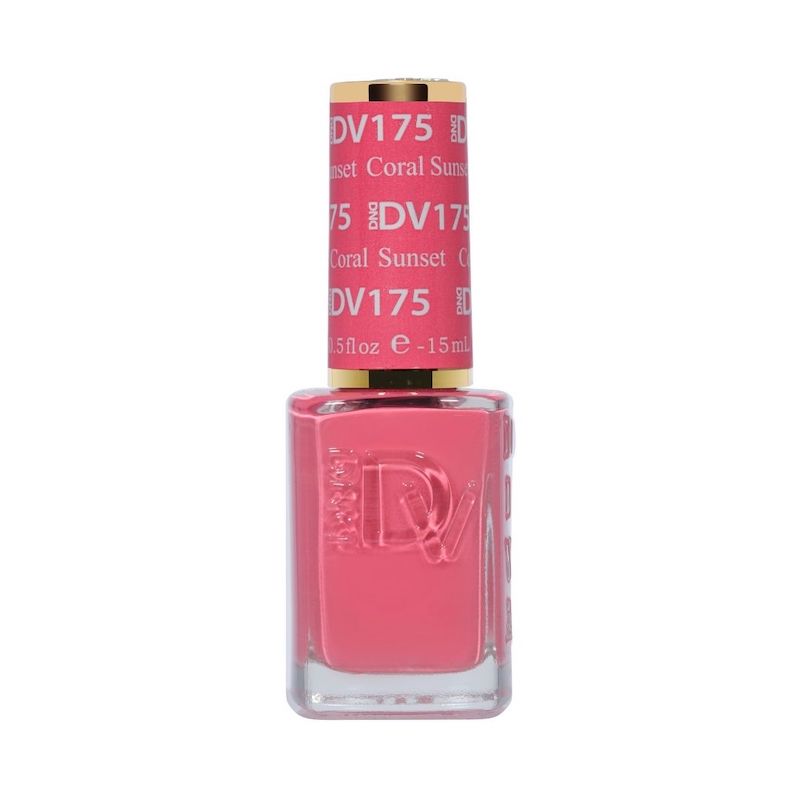 DND DIVA Gel &amp; Lacquer Duo - Coral Sunset 