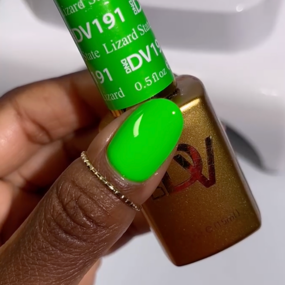 DND DIVA Gel &amp; Lacquer Duo - Lizard State 