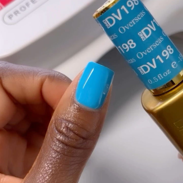 DND DIVA Gel &amp; Lacquer Duo - Overseas 