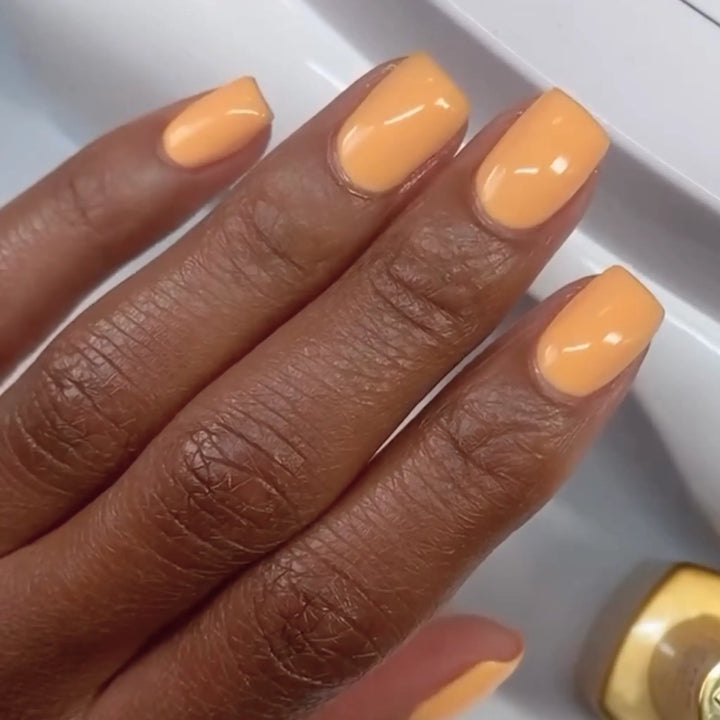 DND DIVA Gel &amp; Lacquer Duo - Papaya Pop 