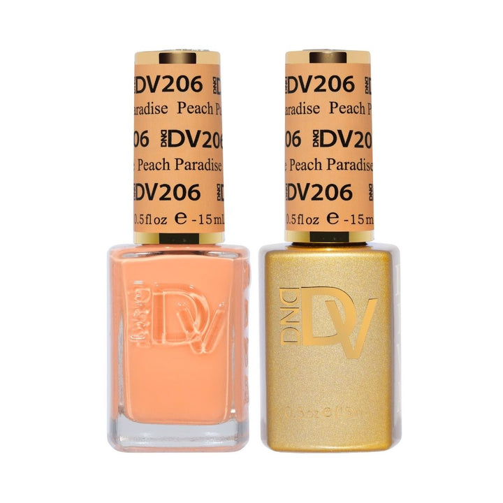 DND DIVA Gel &amp; Lacquer Duo - Peach Paradise 