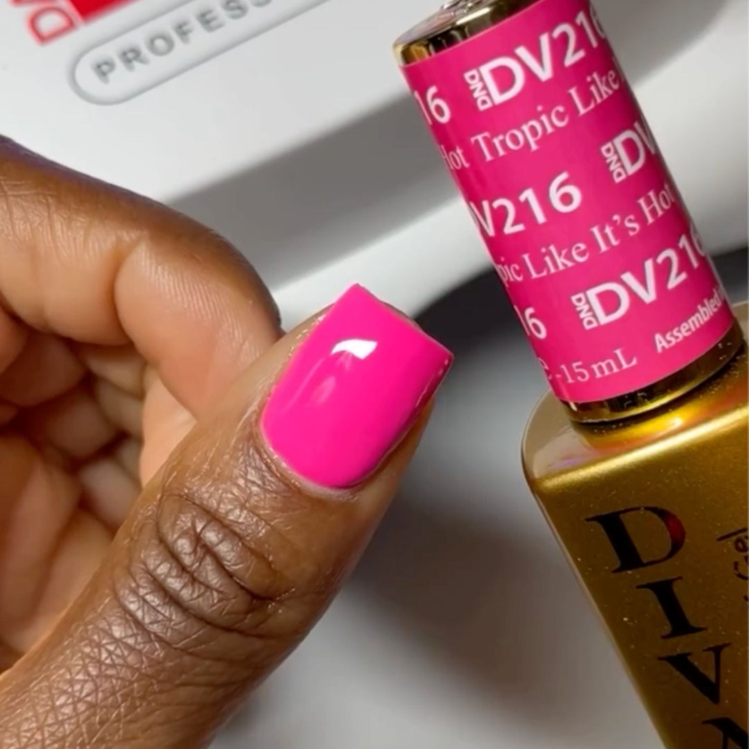 DND DIVA Gel &amp; Lacquer Duo - Tropic Like It&
