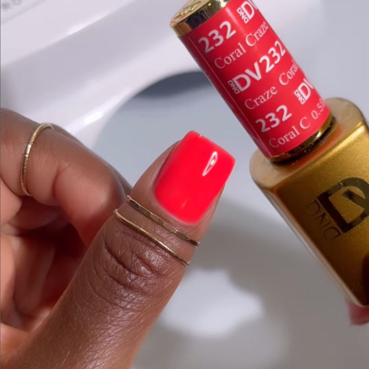 DND DIVA Gel &amp; Lacquer Duo - Coral Craze 