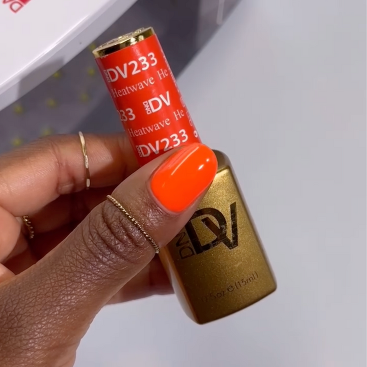 DND DIVA Gel &amp; Lacquer Duo - Heatwave 
