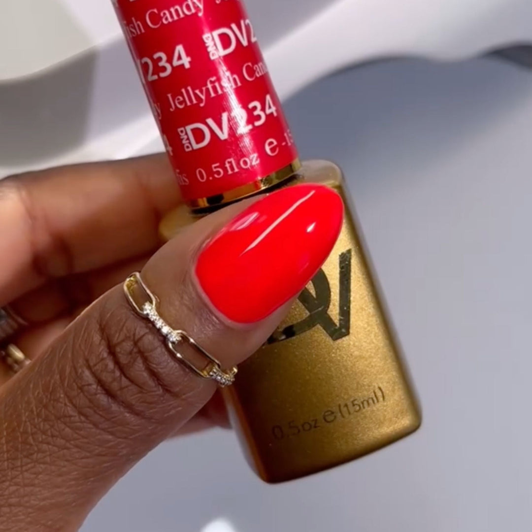 DND DIVA Gel &amp; Lacquer Duo - Jellyfish Candy 
