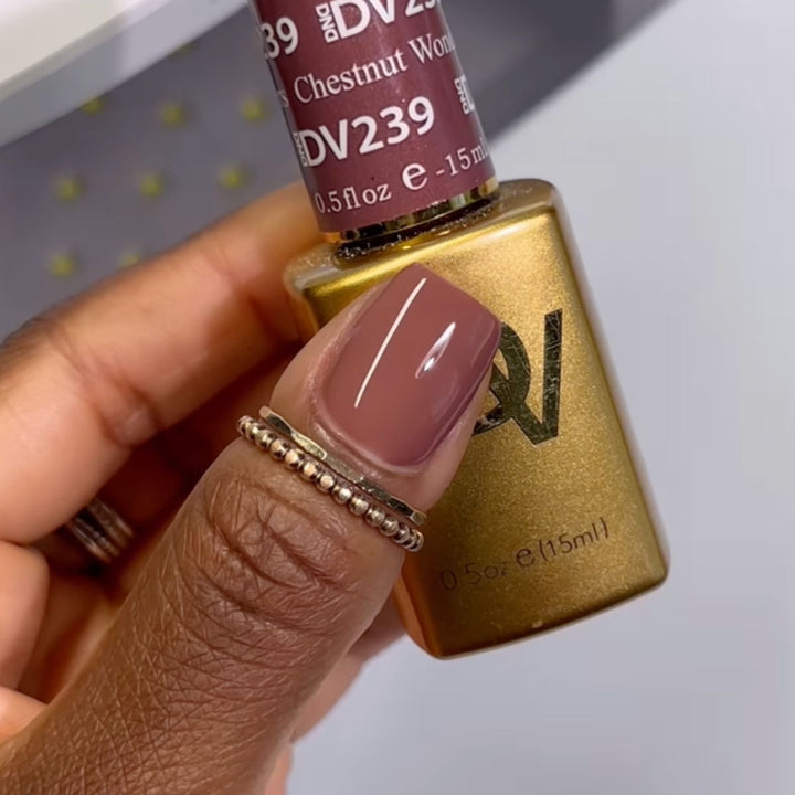 DND DIVA Gel &amp; Lacquer Duo - Chestnut Wonders 
