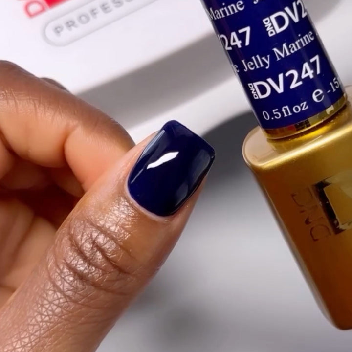 DND DIVA Gel &amp; Lacquer Duo - Jelly Marine 