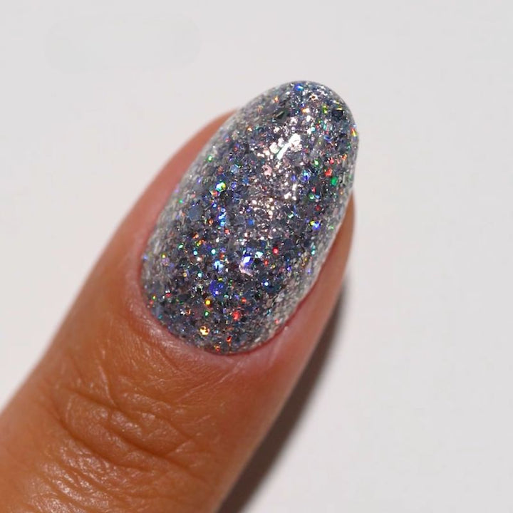 DND DIVA Gel &amp; Lacquer Duo - Chunky Holo 