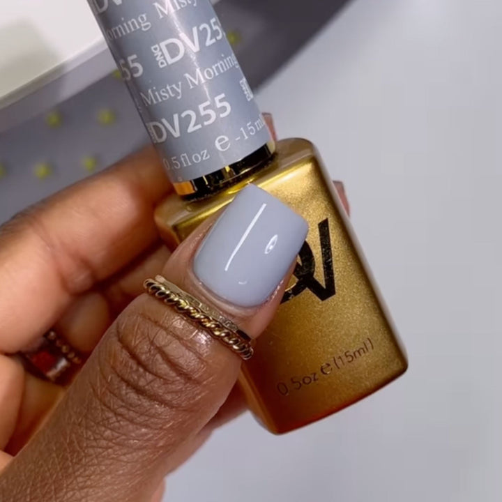 DND DIVA Gel &amp; Lacquer Duo - Misty Morning 