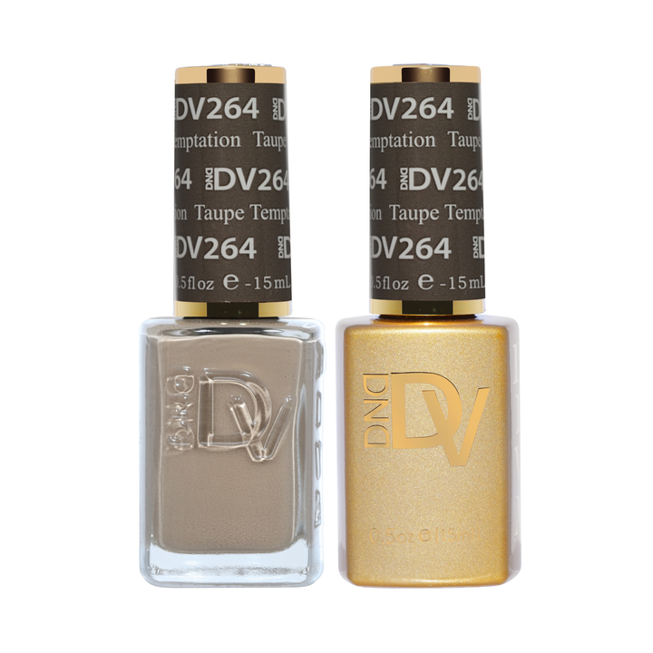 DND DIVA Gel &amp; Lacquer Duo - Taupe Temptation 